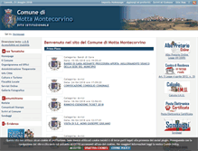 Tablet Screenshot of comune.mottamontecorvino.fg.it